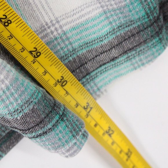 Vintage Zama Sports Shirt Mens Gray Plaid Short Sleeve Soccer Ball Graphic USA X - Picture 12 of 12